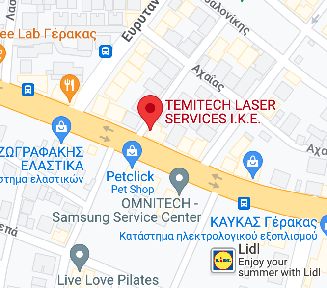 Temitech Map